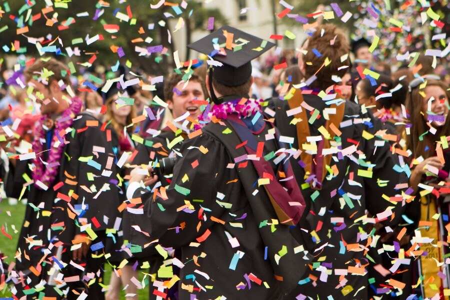 Commencement Students